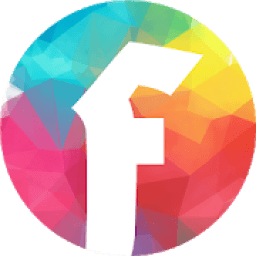 Colorful Facebook आइकन