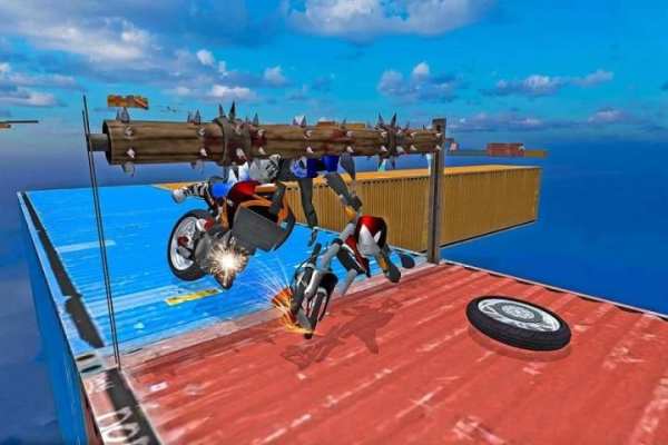 Moto Stunts Rider: Mega Ramp Bike screenshot 6