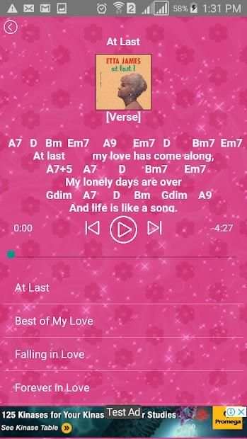 Instrumental Love Song Offline MP3 + Lirik скриншот 3