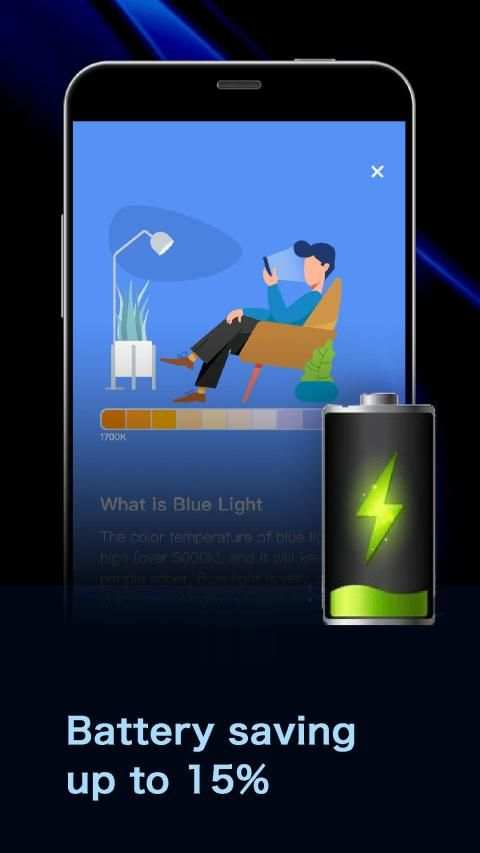 Blue Light Filter - Night Mode and Filter स्क्रीनशॉट 4