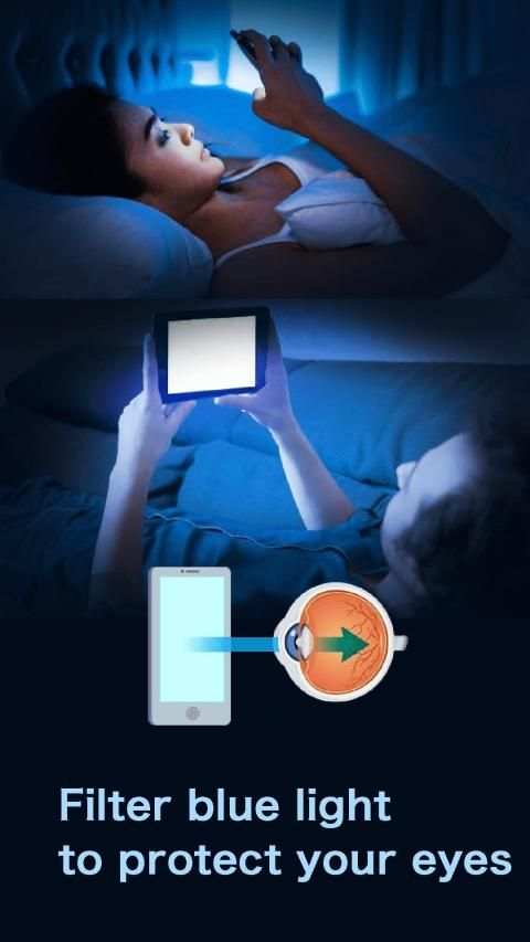 Blue Light Filter - Night Mode and Filter screenshot 1