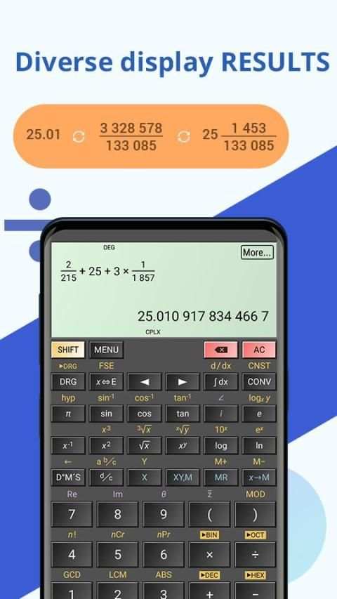 Scientific Calculator - Casio Calculator 570 es screenshot 4