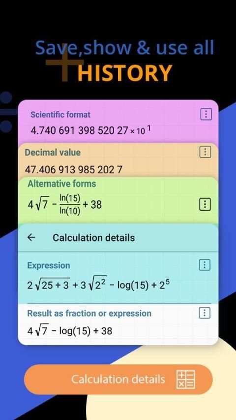 Scientific Calculator - Casio Calculator 570 es screenshot 2