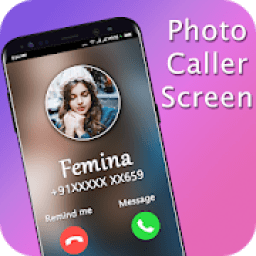 ikon Photo caller Screen – HD Photo Caller ID