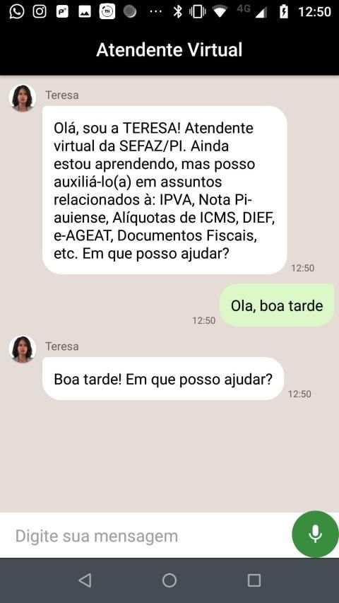 Teresa App screenshot 1