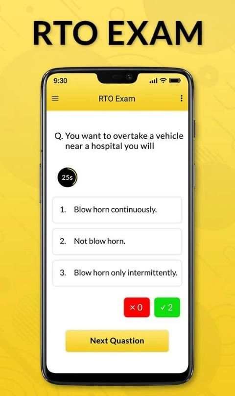 RTO Exam App - RTO Driving License Test screenshot 4