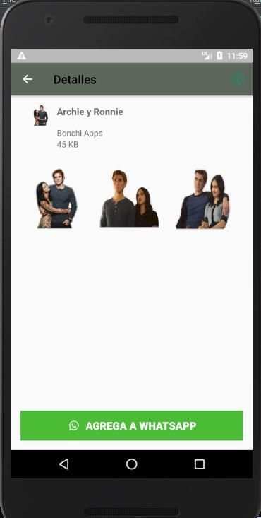 Riverdale Stickers Whatsapp screenshot 1