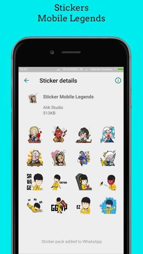 WAStickerApps - Mobile Legends Sticker for WA screenshot 7