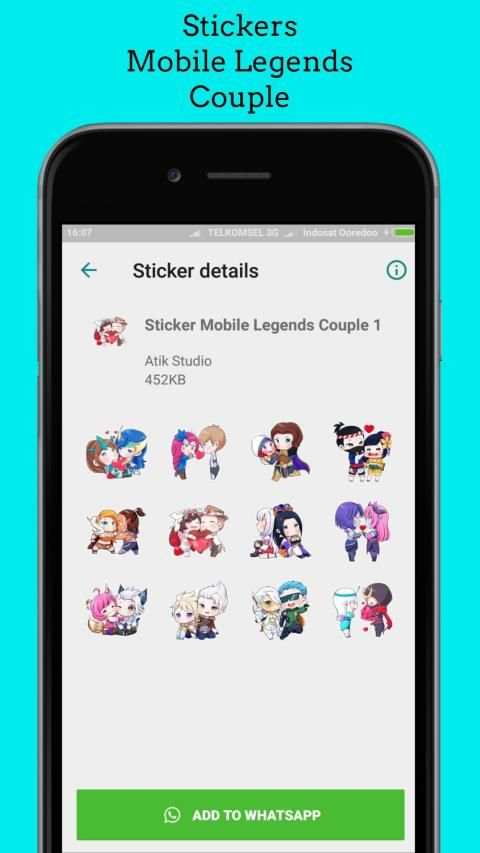 WAStickerApps - Mobile Legends Sticker for WA screenshot 6