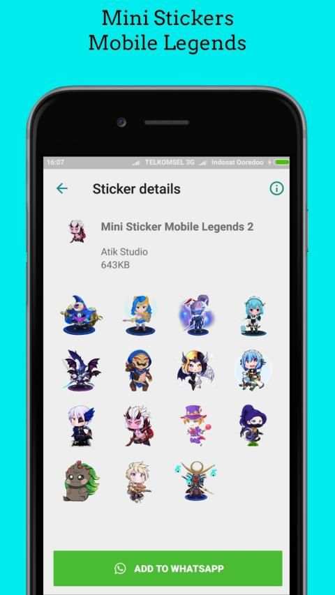 WAStickerApps - Mobile Legends Sticker for WA screenshot 5