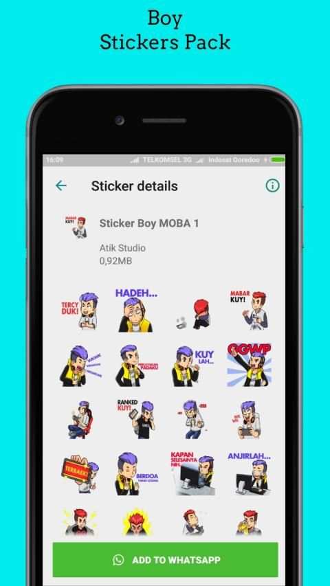 WAStickerApps - Mobile Legends Sticker for WA screenshot 2