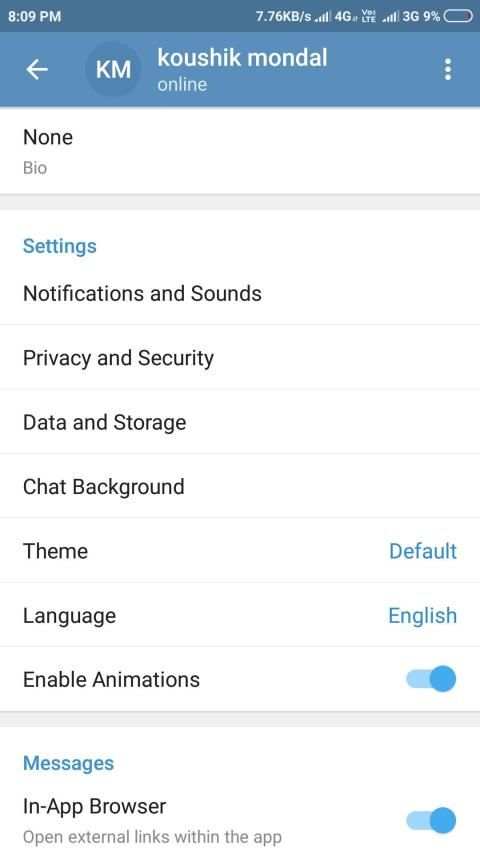 Fast messanger 2019 screenshot 1
