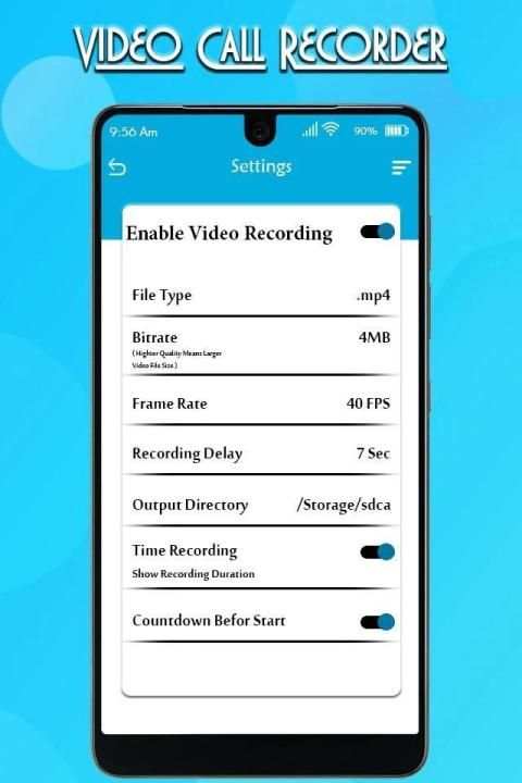 Video Call Recorder : Auto Call Recording screenshot 4