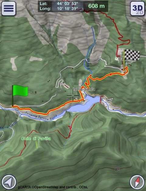 GeoFlyer Europe 3D - Offline Maps GPS Routing screenshot 3