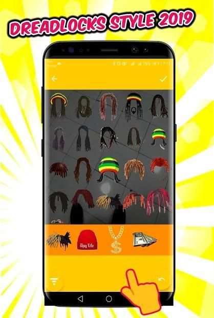 Dreadlocks photo Editor Hair Style screenshot 3