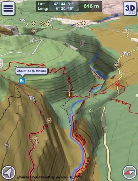GeoFlyer Europe 3D - Offline Maps GPS Routing screenshot 8
