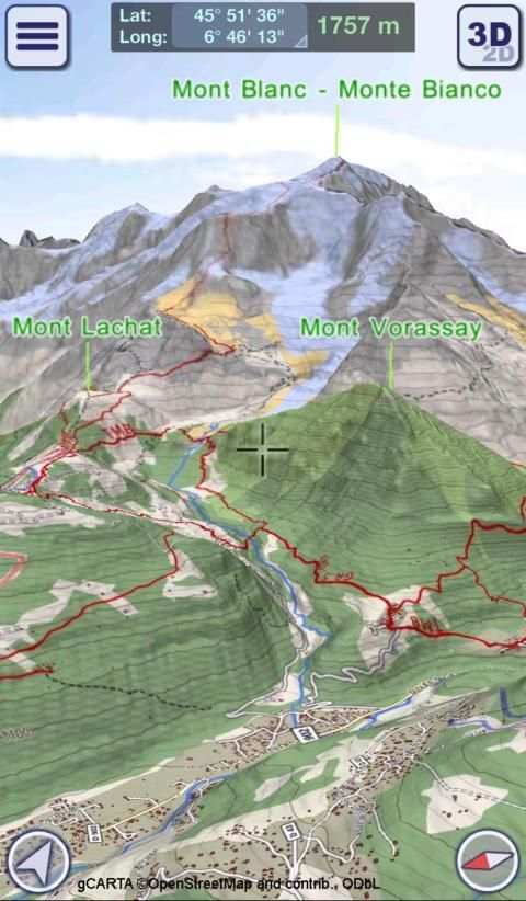 GeoFlyer Europe 3D - Offline Maps GPS Routing screenshot 15