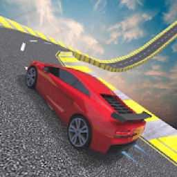 Muscle Car Race: Impossible Tracks Car Racing Game आइकन