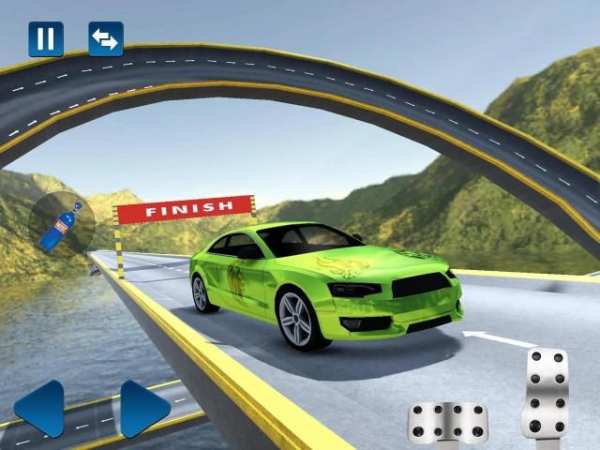 Muscle Car Race: Impossible Tracks Car Racing Game स्क्रीनशॉट 3