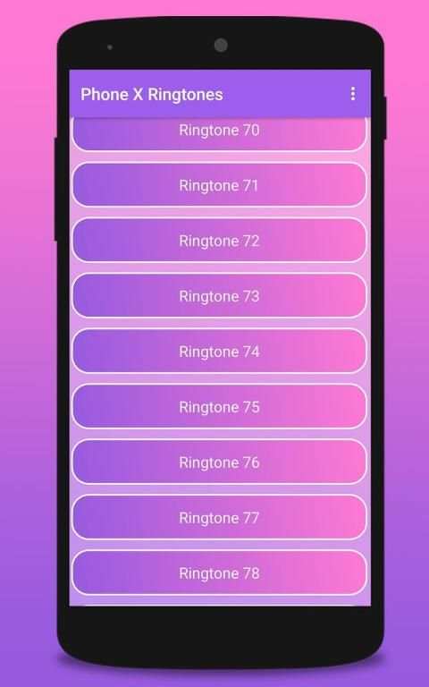 Phone X Ringtone 2019 screenshot 2