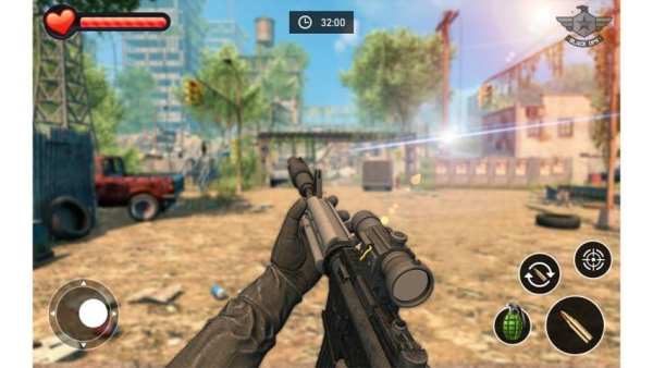 Free Fire -Cross Fire : Firing Squad battlegrounds screenshot 19