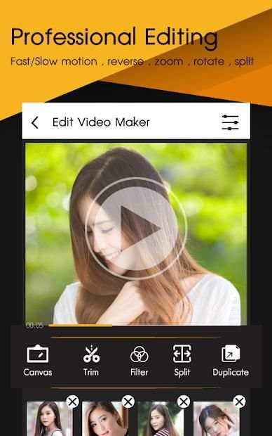 แต่งวีดีโอ ตัดต่อวิดีโอฟรี screenshot 3