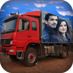 ikon Vehicles,Trucks Frames With Bus Photo Editor