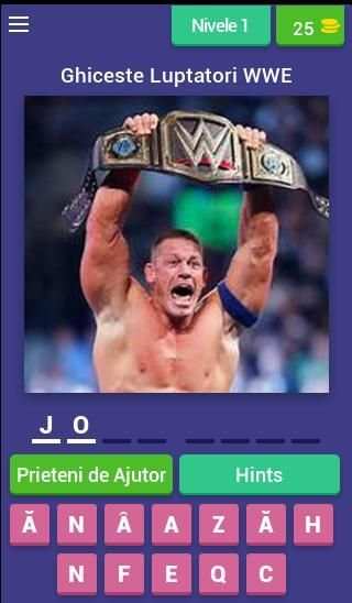 Ghiceste Luptatori WWE screenshot 4