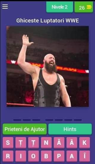 Ghiceste Luptatori WWE screenshot 2