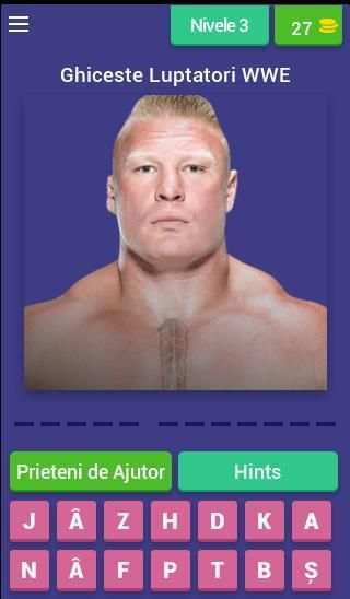 Ghiceste Luptatori WWE screenshot 3