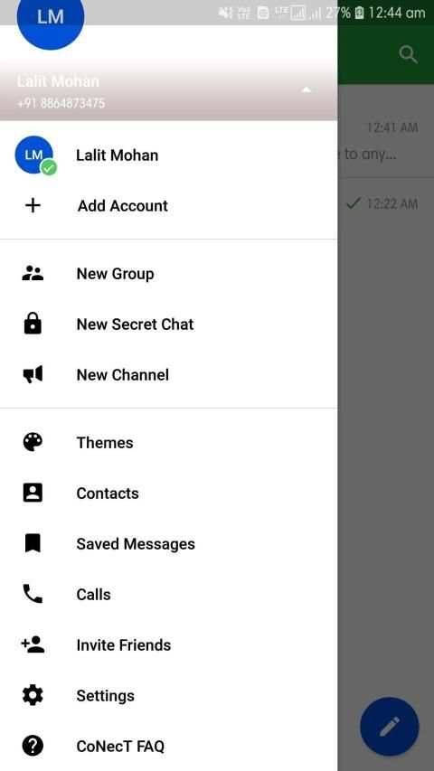 CoNecT screenshot 1
