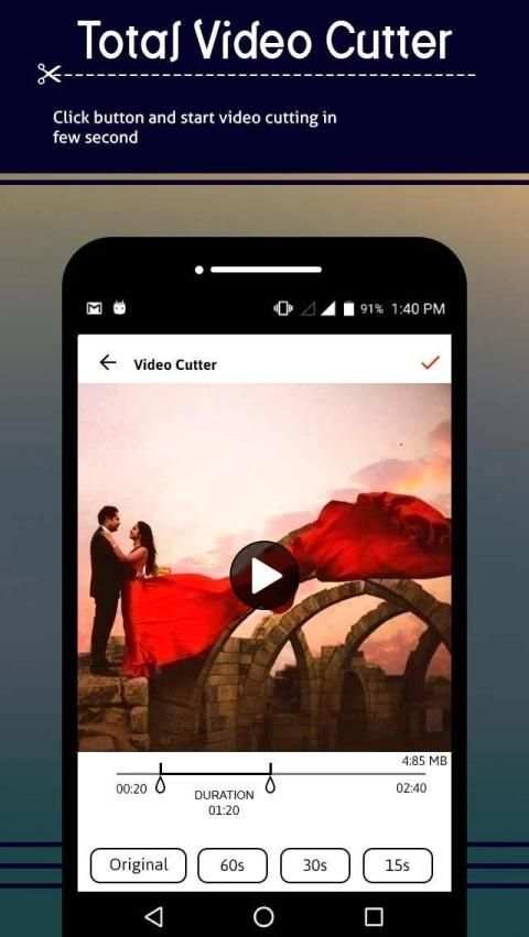 Video Trimmer - Cut Video स्क्रीनशॉट 3