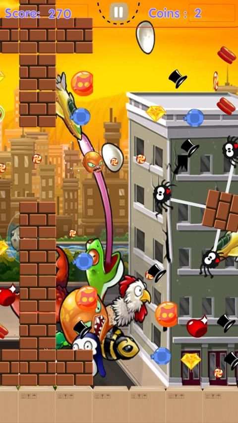 Jump Octogddon Candy Adventure screenshot 6