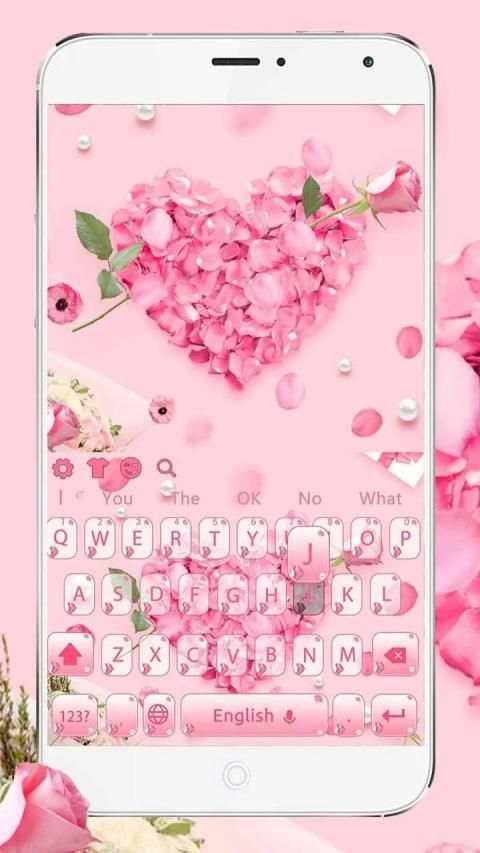 Romantic Day Keyboard स्क्रीनशॉट 3