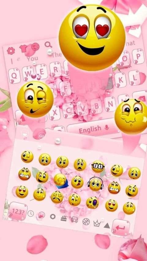 Romantic Day Keyboard स्क्रीनशॉट 1