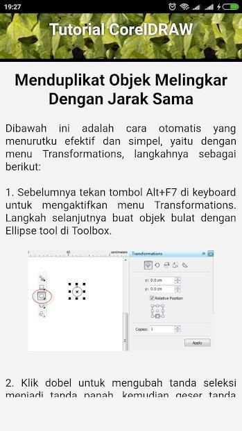 Ilmu CorelDraw скриншот 4