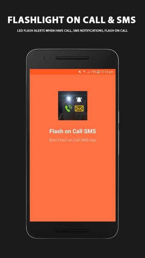 Flashlight Call & SMS - Free Flashlight 2019 screenshot 4