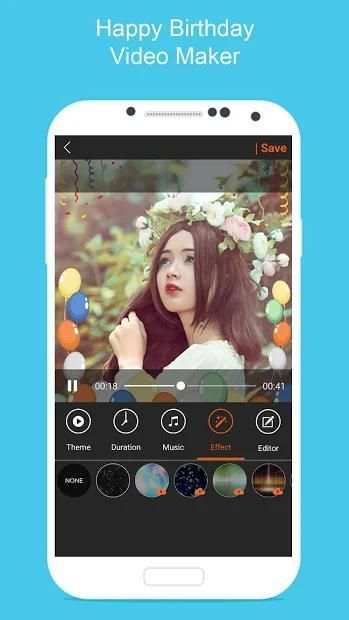 Happy Birthday Video Maker screenshot 2