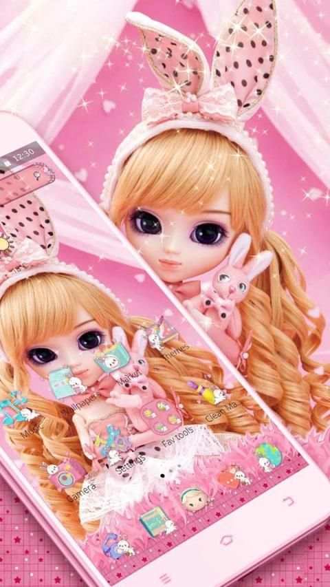 Beautiful Doll Theme screenshot 4