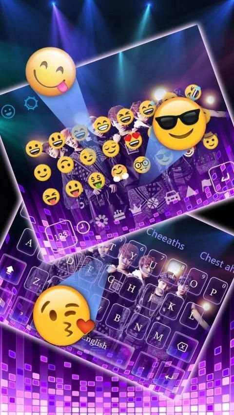 BTS Keyboard screenshot 1
