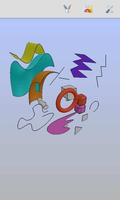 om3DCAD 3D CAD Modeler स्क्रीनशॉट 9