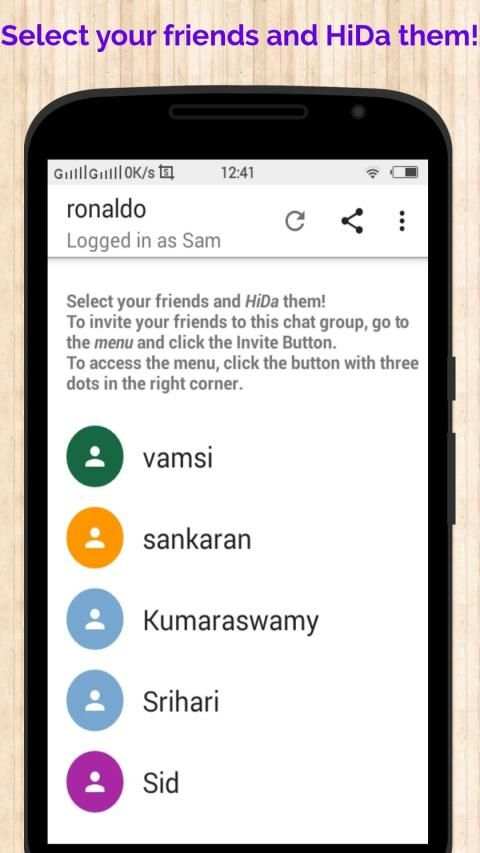 HiDa! - Simple and Secure Group Video Conferences स्क्रीनशॉट 15