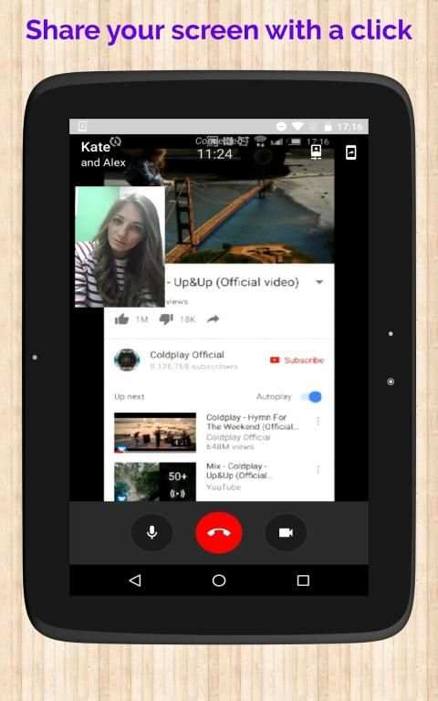 HiDa! - Simple and Secure Group Video Conferences स्क्रीनशॉट 2