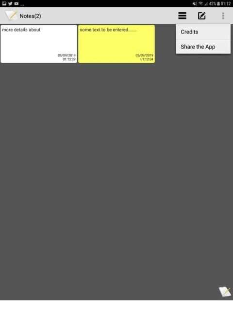 NotePad - Free App screenshot 2