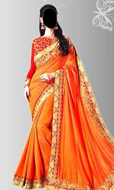 Women Saree Photo Editor स्क्रीनशॉट 4