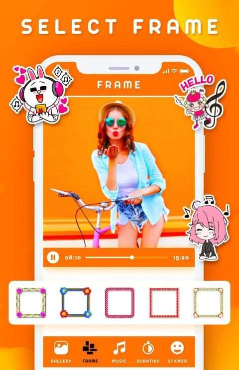 Photo Video Maker With Mp3 Music स्क्रीनशॉट 2