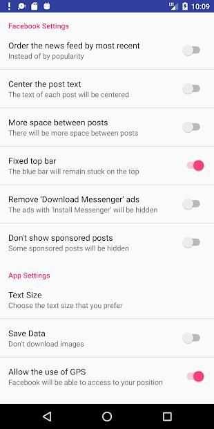 Swipe FasterFacebook &Messenger&instagram screenshot 1