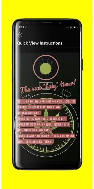 The 420 Timer screenshot 1