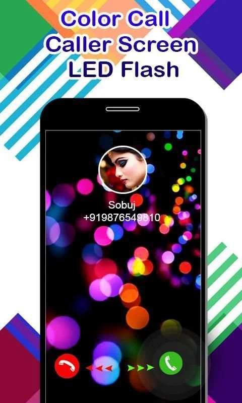 Color Call Caller Screen & Flash Light on Call screenshot 2