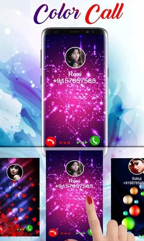 Color Call Caller Screen & Flash Light on Call screenshot 1